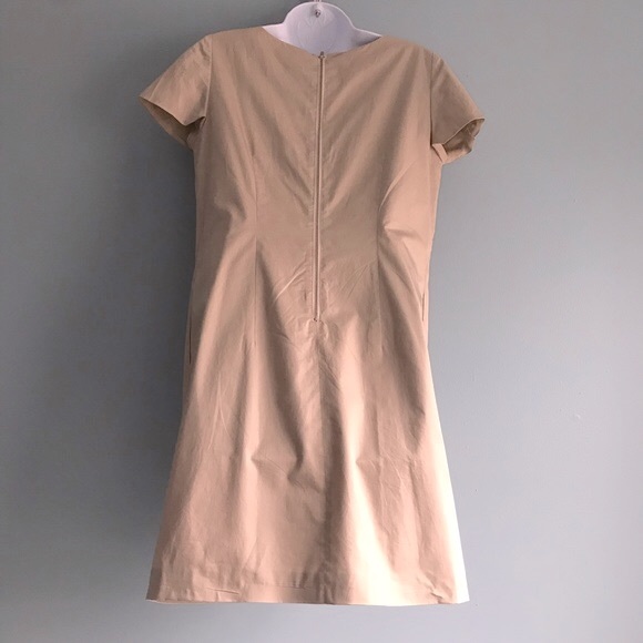 J. Crew Onyx Chandelier Necklace Chino Casual Dress 6 - Picture 4 of 5